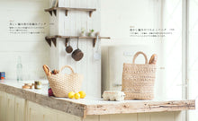 画像をギャラリービューアに読み込む, ラフィア風糸で編む夏バッグ(書籍)