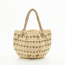 画像をギャラリービューアに読み込む, 手編み ナチュラル　天然 ラフィア  バッグ マダガスカル手編み ナチュラル 天然 ラフィア  エコ バッグ マダガスカル
