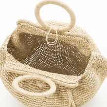 画像をギャラリービューアに読み込む, 手編み ナチュラル　天然 ラフィア  バッグ マダガスカル手編み ナチュラル 天然 ラフィア  エコ バッグ マダガスカル

